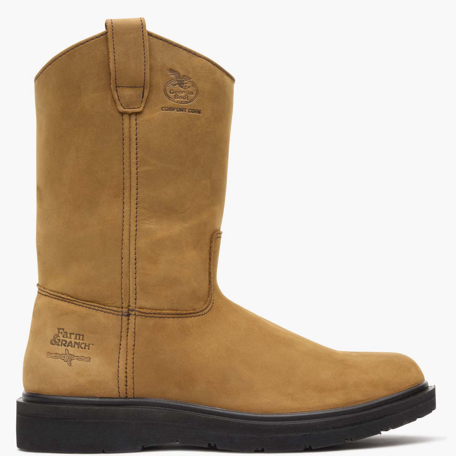 Georgia Boot Farm and Ranch Pull On Work Boot - profile