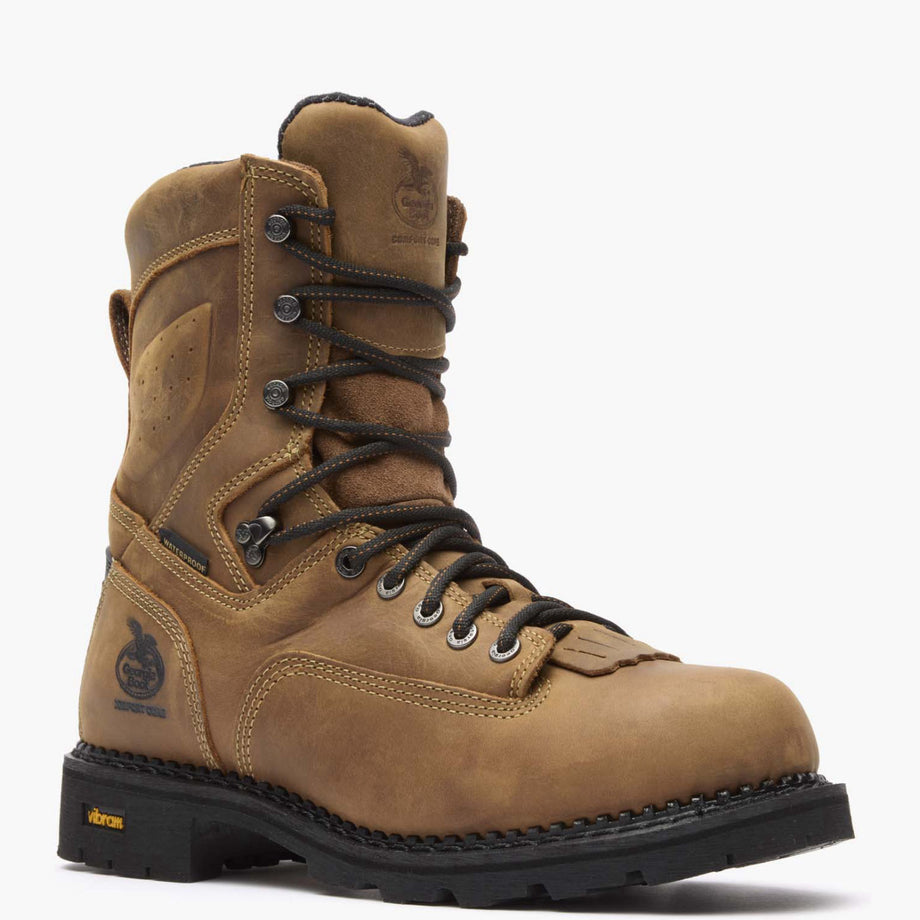 Georgia Boot Comfort Core Waterproof Low Heel Logger Work Boot - main