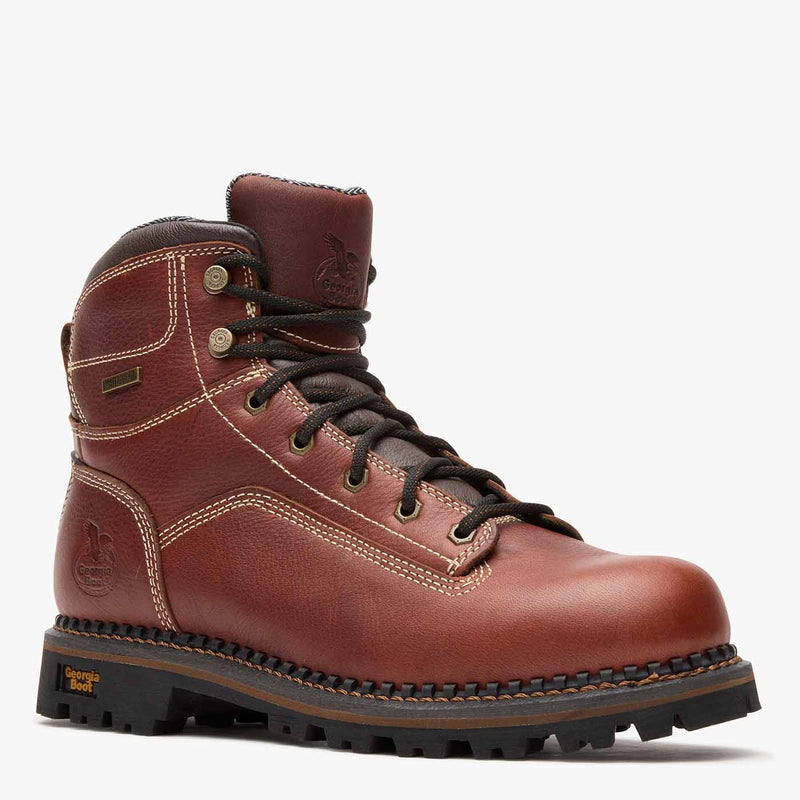 Georgia Boot AMP LT Logger Low Heel Waterproof Work Boot - main