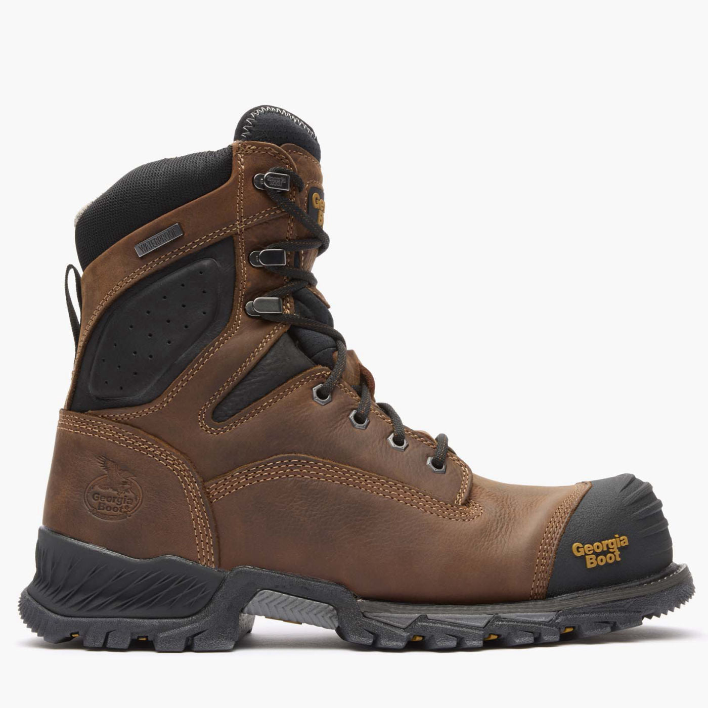 Georgia Boot Athens Pull-on Work Boot in Brown for Men | Lyst Georgia Boot Athens Pull-on Work Boot in Brown for Men | Lyst