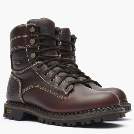 Georgia Boot AMP LT Logger Women's Waterproof Low Heel Logger Boot