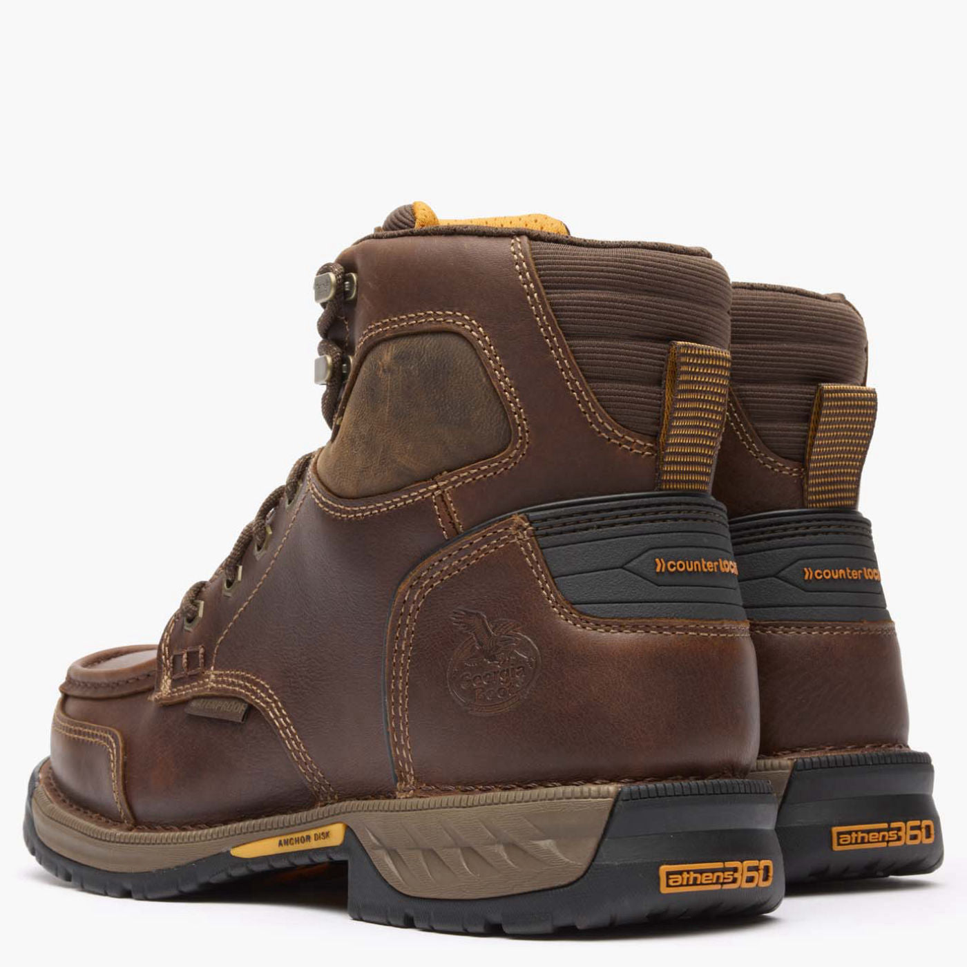 Georgia Boot Athens 360 Waterproof Work Boot - back