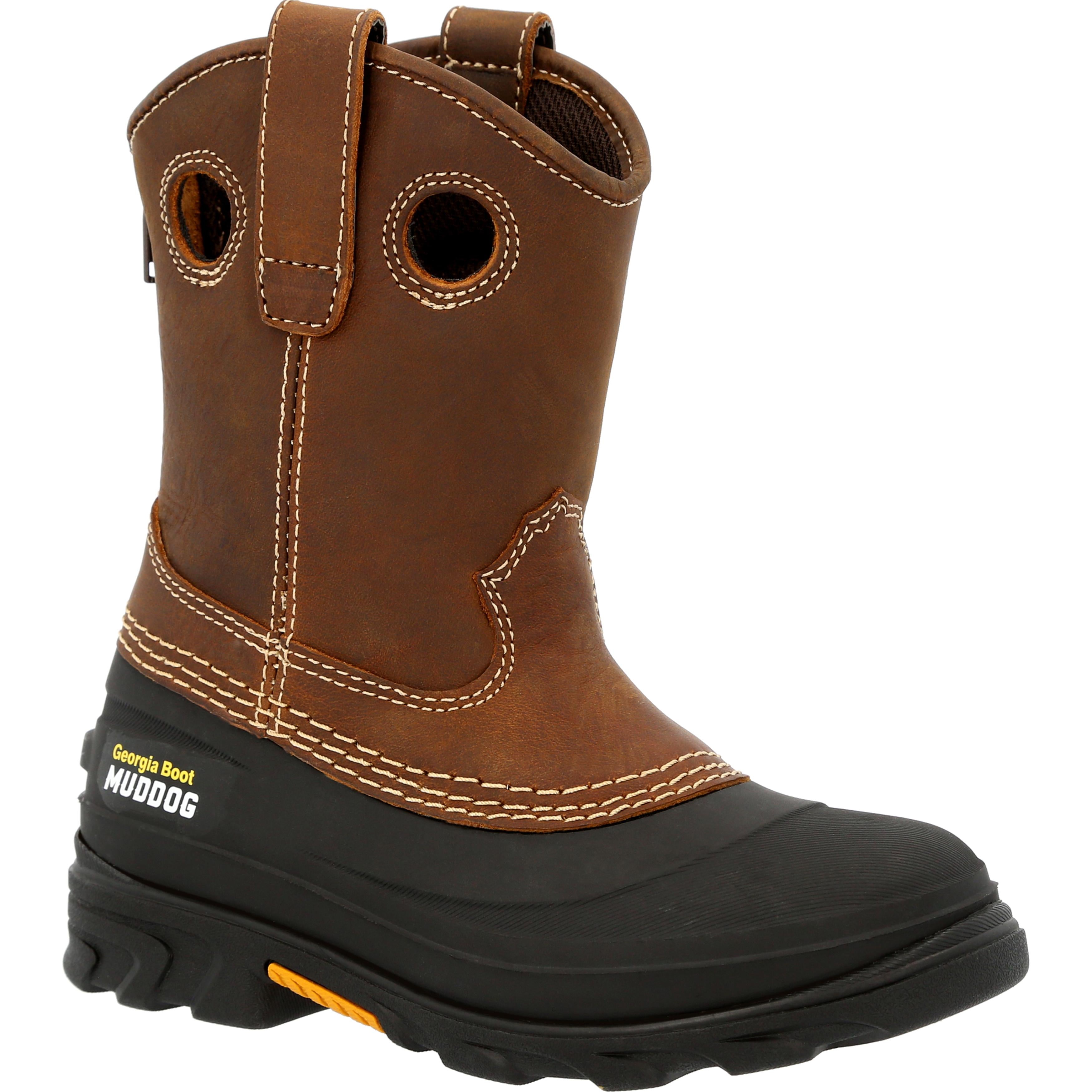 Muddog Boots Georgia Boot Men's Mud Dog Waterproof Pull On Work