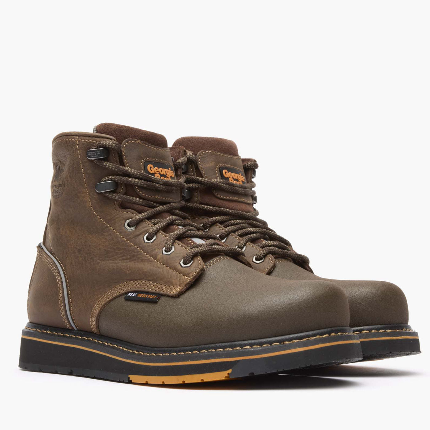 Georgia Boot AMP LT Power Wedge Composite Toe Work Boot - 12