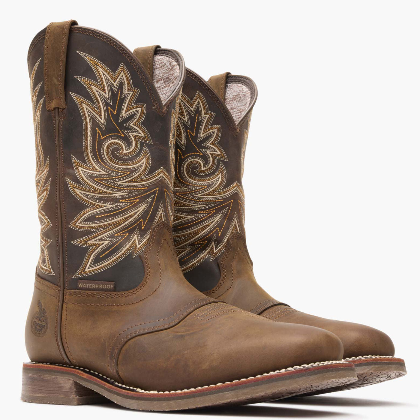 Georgia Boot Carbo-Tec Elite Waterproof Western Work Boot - 12