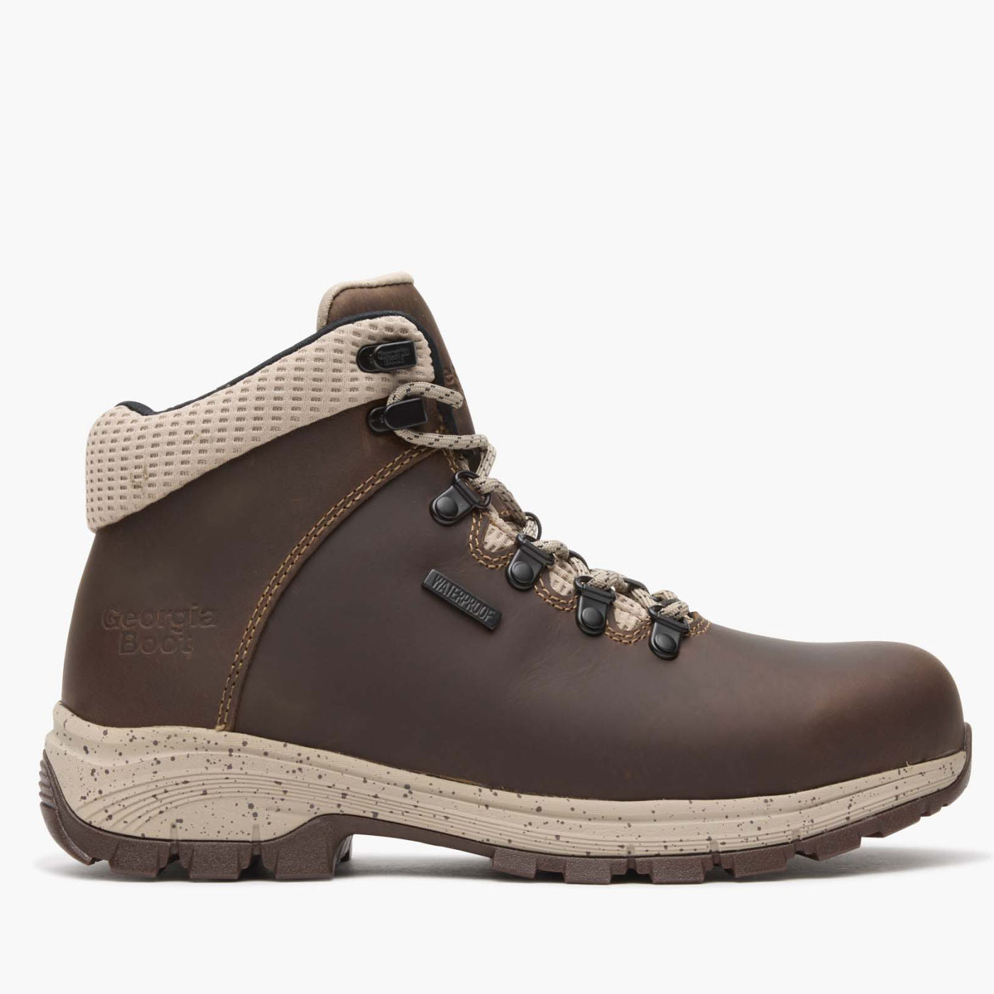 NEW GEORGIA BOOT eagle trail alloy toe waterproof oxford - wide width in brown Georgia Boot Eagle Trail Women main image 4