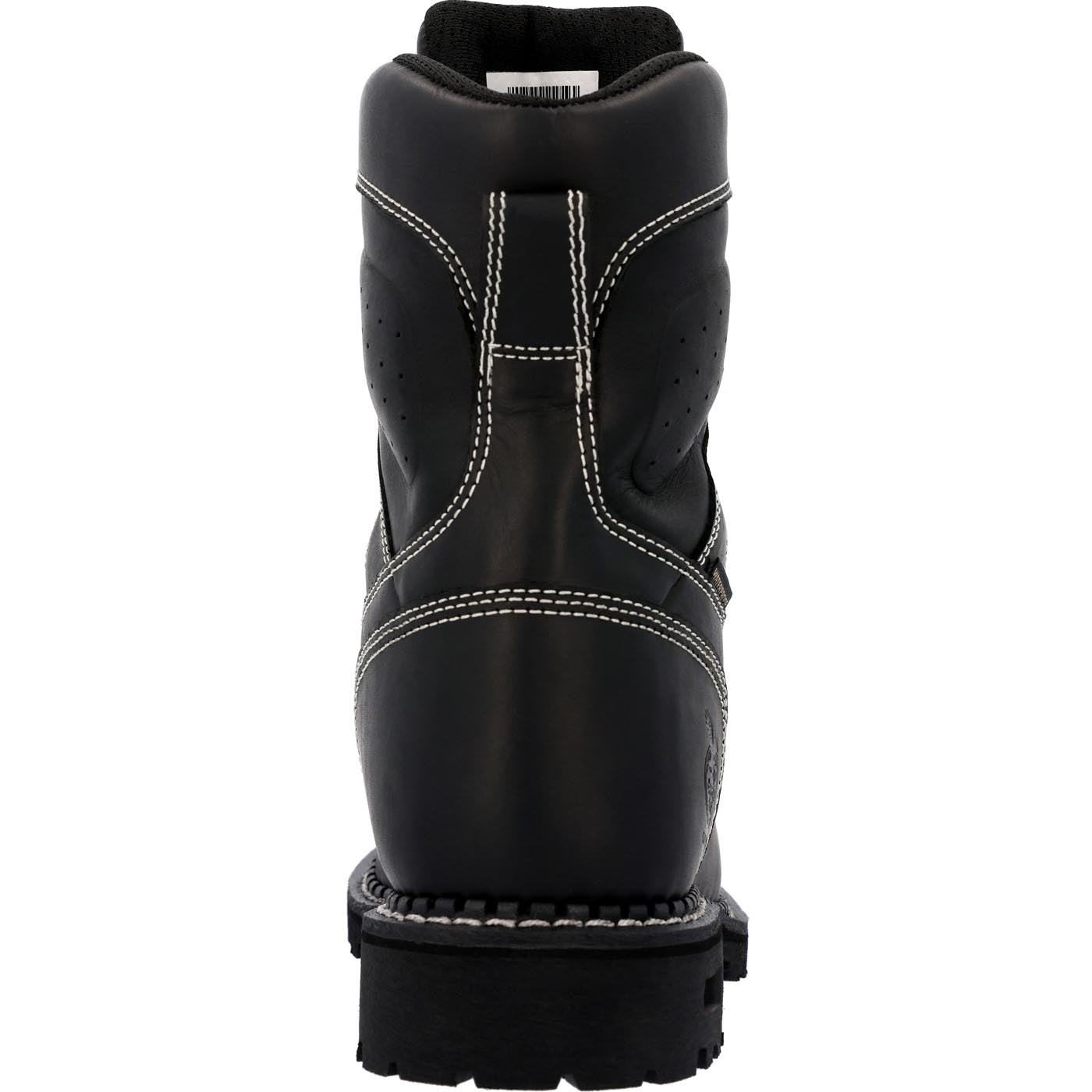 Men's USA Logger Waterproof Work Boot - back