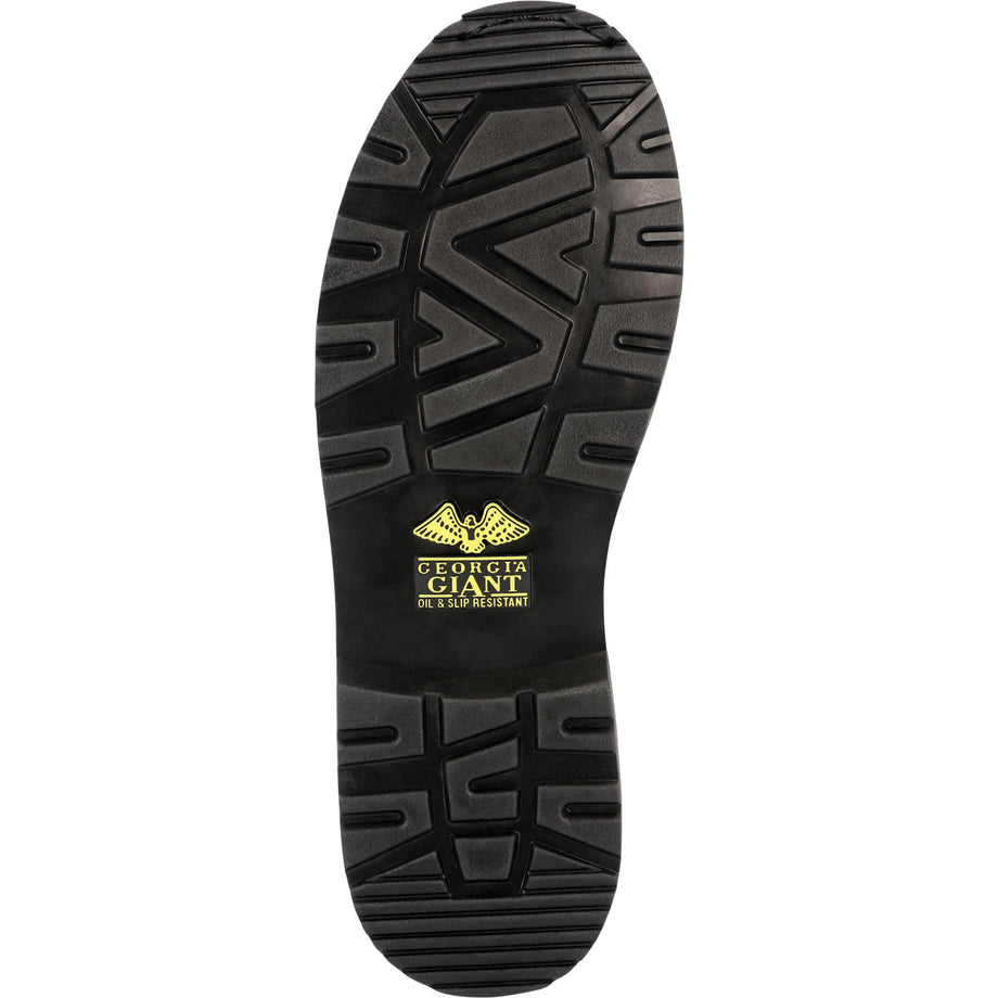 Georgia Boot Women's Black Buckle Chelsea Romeo - outsole