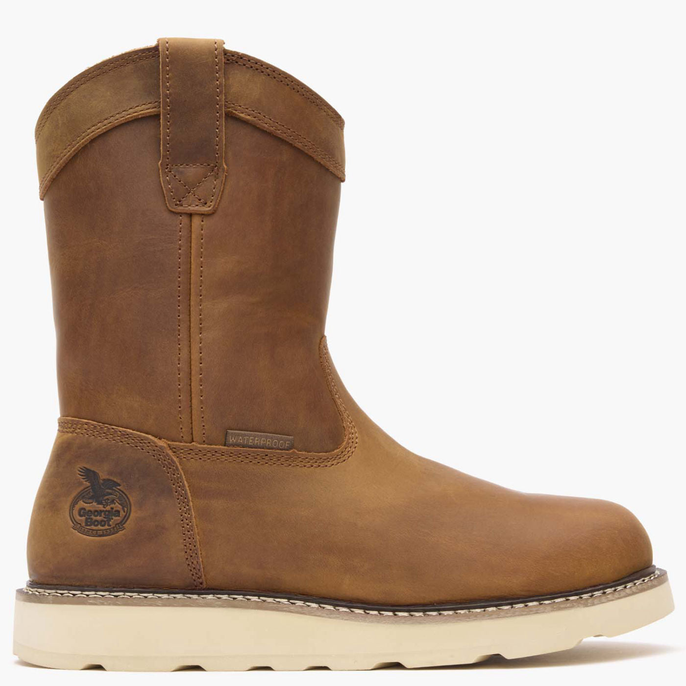 GEORGIA BOOT Stivali Industriali Da Uomo Gb00437 - Pelle Impermeabile, Puntale In Acciaio, Suola Carbo-Tec Antiscivolo