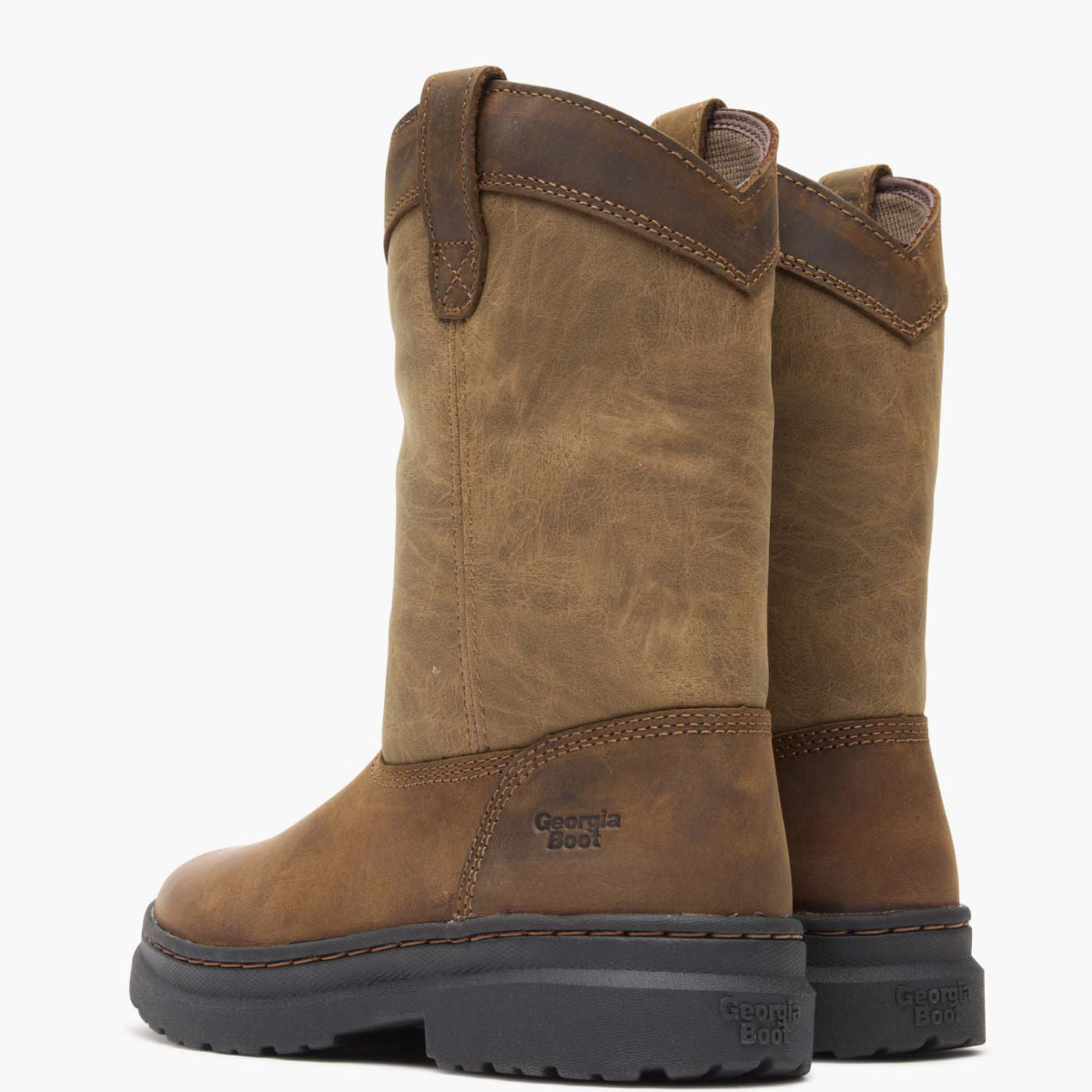 Georgia Boot Big Kids' Romeo SuperLyte Pull On Boot - back