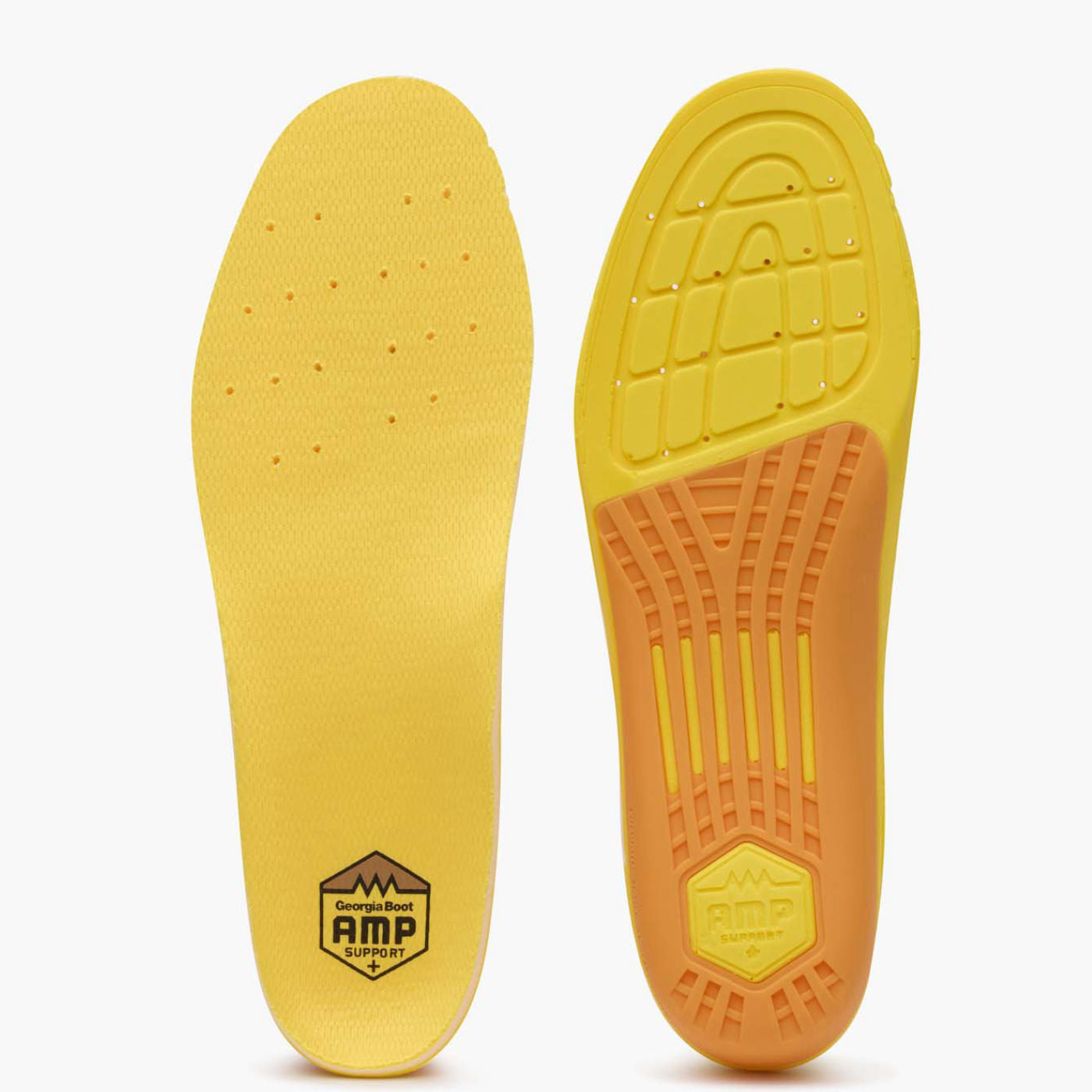 Georgia Boot Men\'s Replacement AMP Insole Yellow GB00110 Yellow 2XL Size 13-14 Amazon.com: Georgia Boot AMP Support Plus Insole, Yellow  main image 3