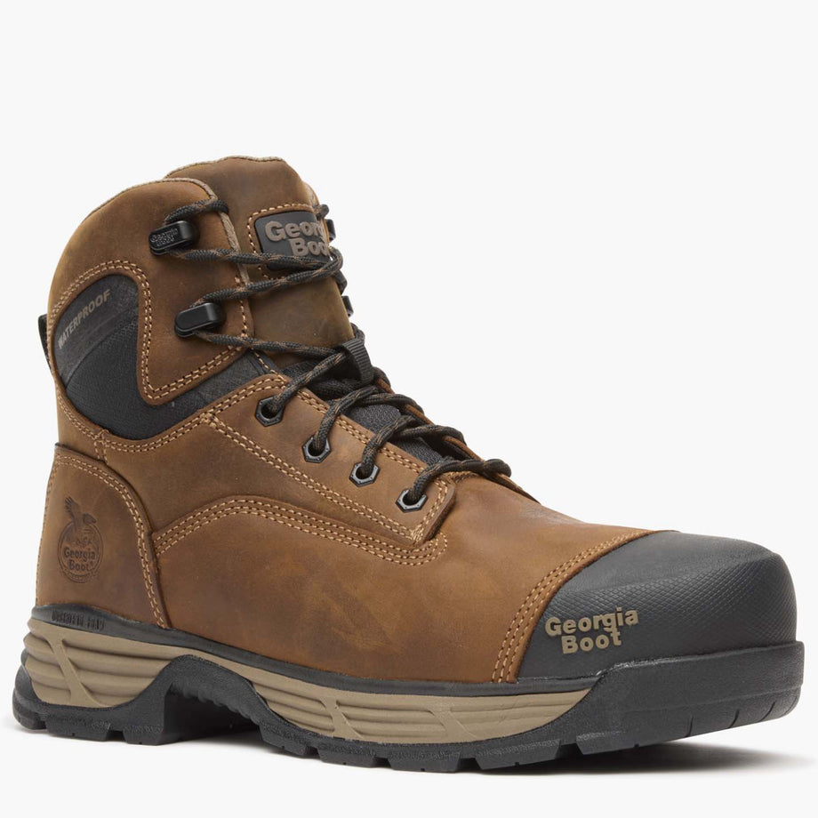 ""Georgia Boot Durablend Edge 6"" Waterproof Alloy Toe Work Boot" - main"