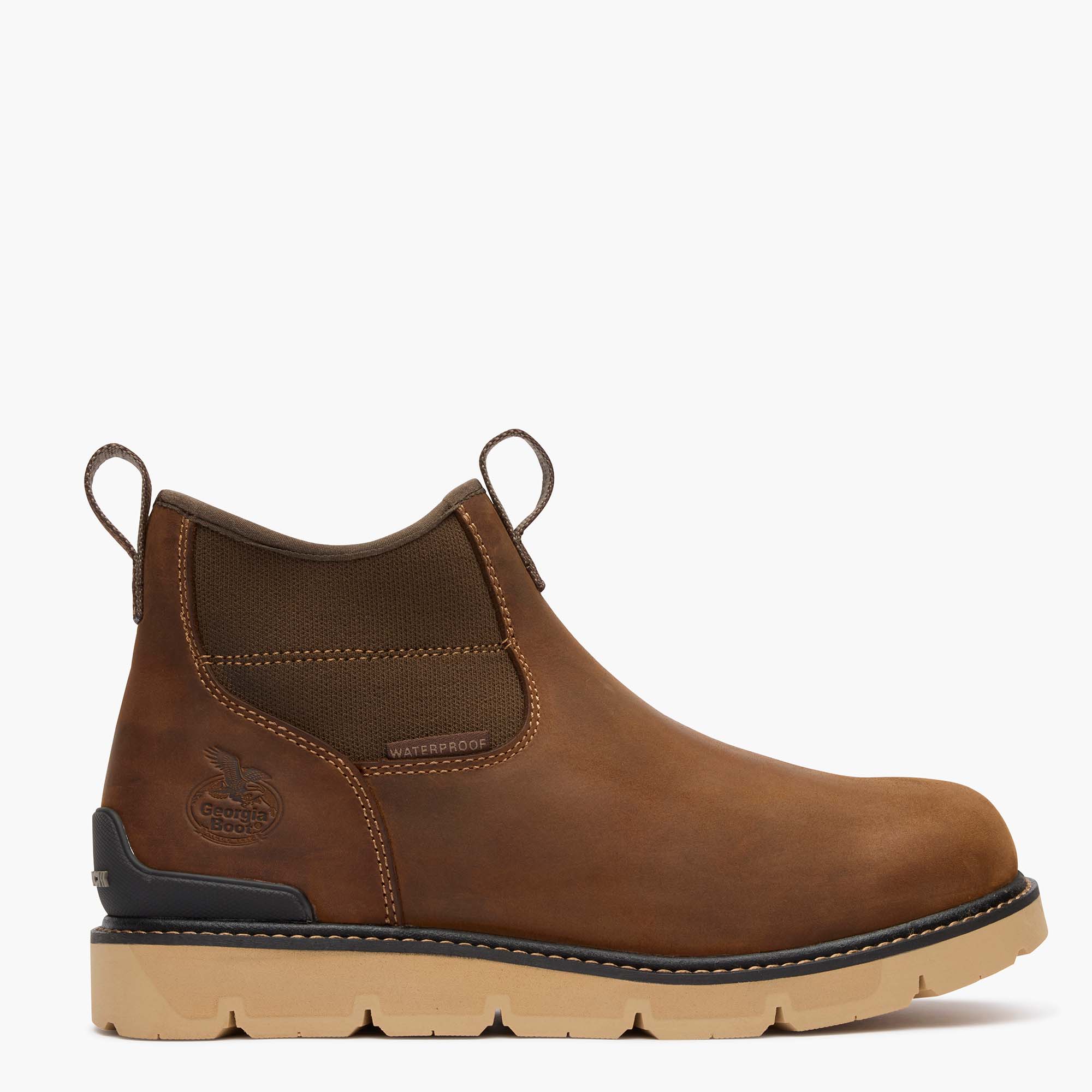 セール中!!! Dynasty XEBEC2 type-B 2BA Georgia Boot Carbon Flex Wedge Chelsea Work Boot