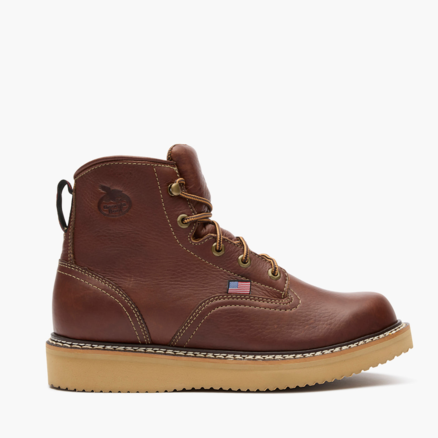 ジースター ロゥ ブーツ Georgia Boot Men's USA Wedge SPR Leather Work Boot