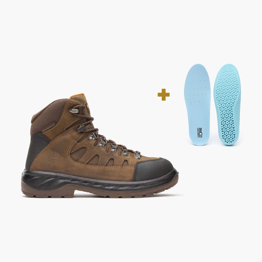 OT Waterproof Work Boot + Comfort Core Insole Bundle