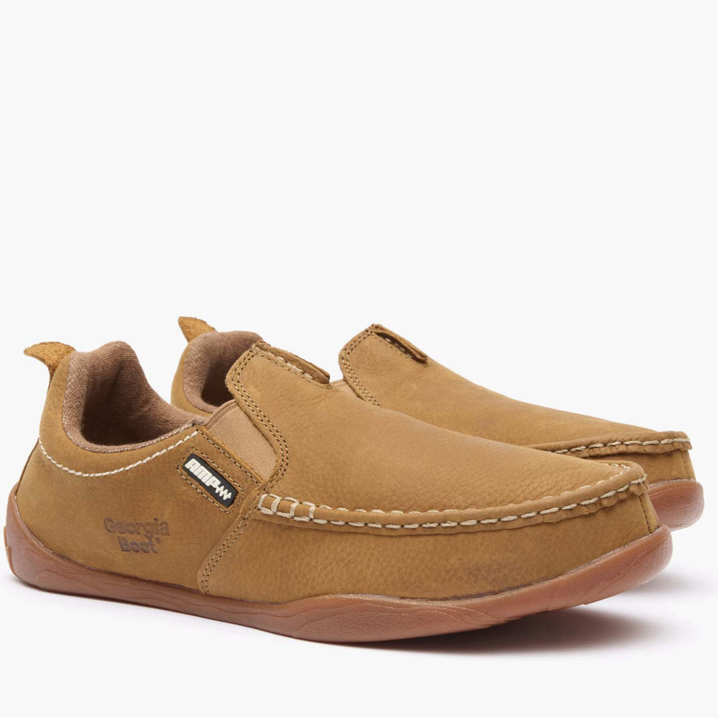 Shoooogooooo Georgia Boot Cedar Falls Moc-Toe Slip-On