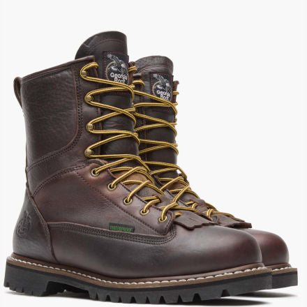 Georgia Boot Waterproof Lace-To-Toe Work Boot