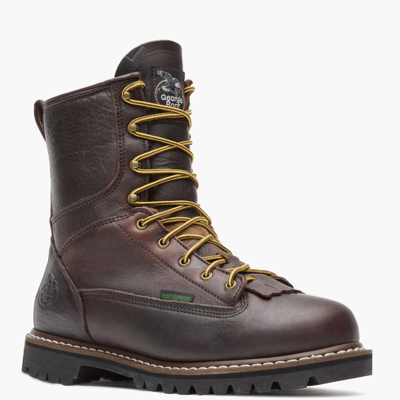 Georgia Boot Steel Toe Waterproof Lace-To-Toe Work Boot - main