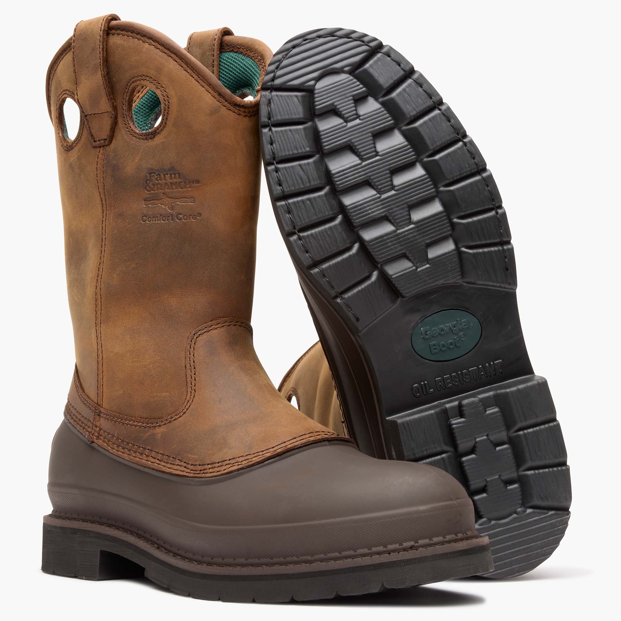 Georgia Boot Muddog Wellington Work Boot Georgia Boot Muddog Wellington Work Boot