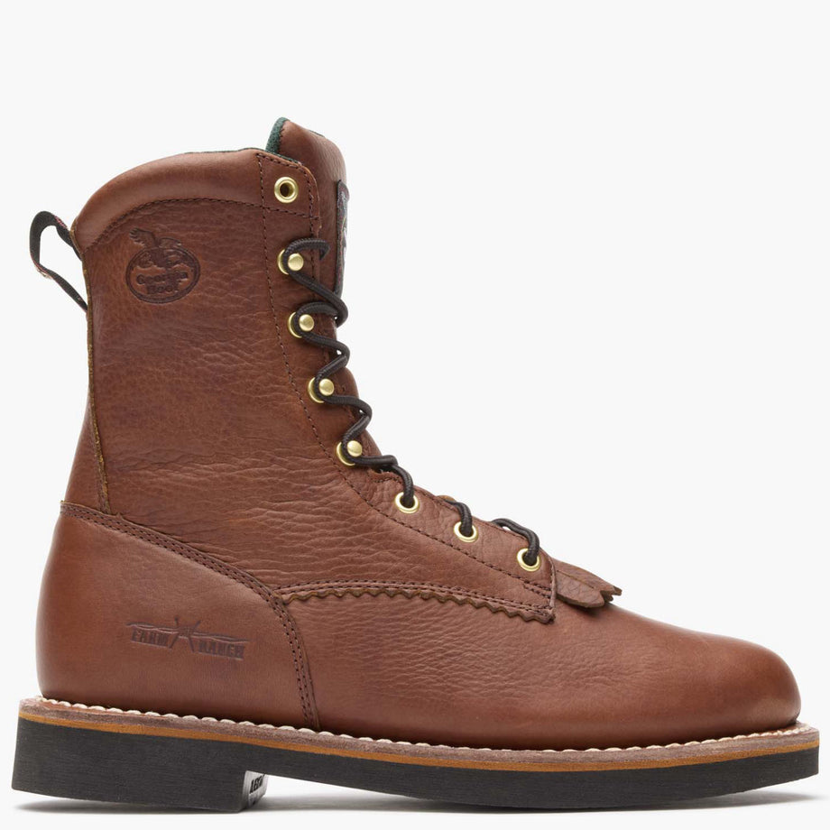 Georgia Boot Farm and Ranch Lacer Work Boot - profile
