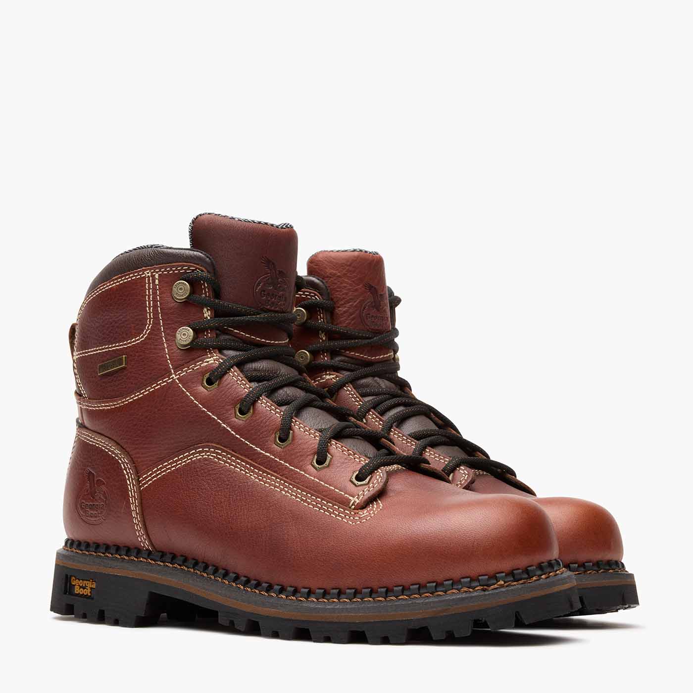 Georgia Boot AMP LT Logger Low Heel Waterproof Work Boot