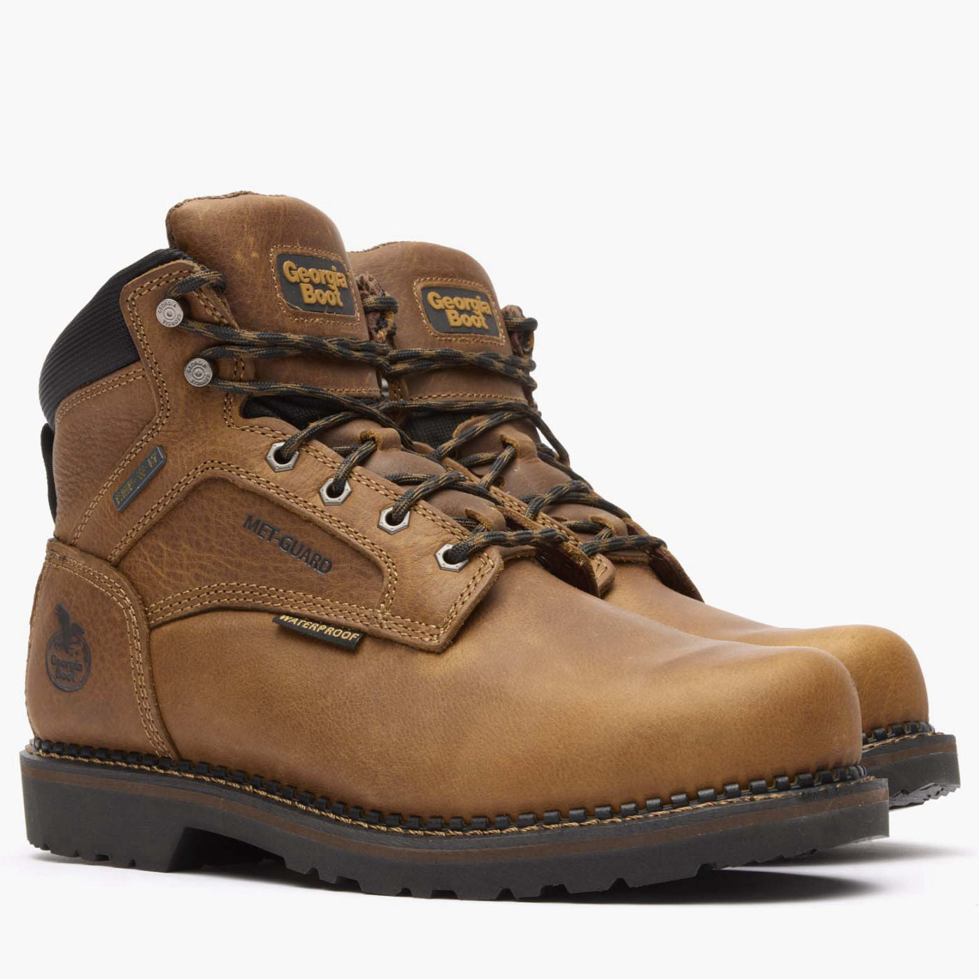 Georgia Giant Revamp Steel Toe Internal Met-Guard Waterproof Work