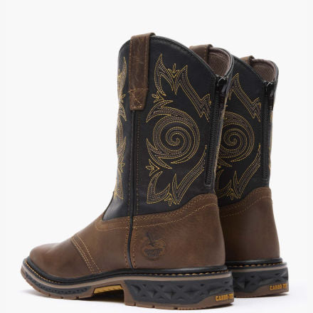 Georgia Boot Carbo-Tec LT Big Kids Pull-On Saddle Boot