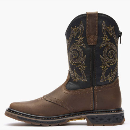 Georgia Boot Carbo-Tec LT Big Kids Pull-On Saddle Boot