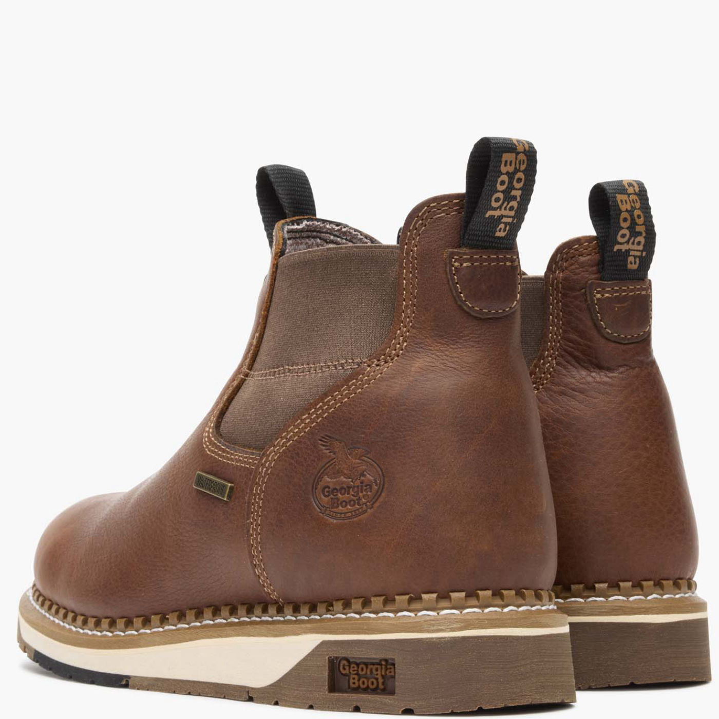 BB50dwv238【JOG TOGS】80s USA製 希少 ベティ 1985 Georgia Boot Wedge 8