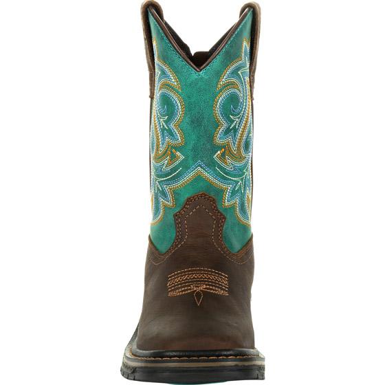 Georgia Boot Carbo-Tec LT Big Kids Pull On Boot - front