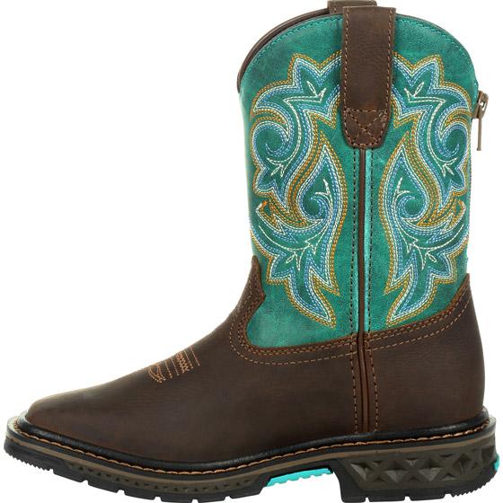 Georgia Boot Carbo-Tec LT Big Kids Pull On Boot - profile