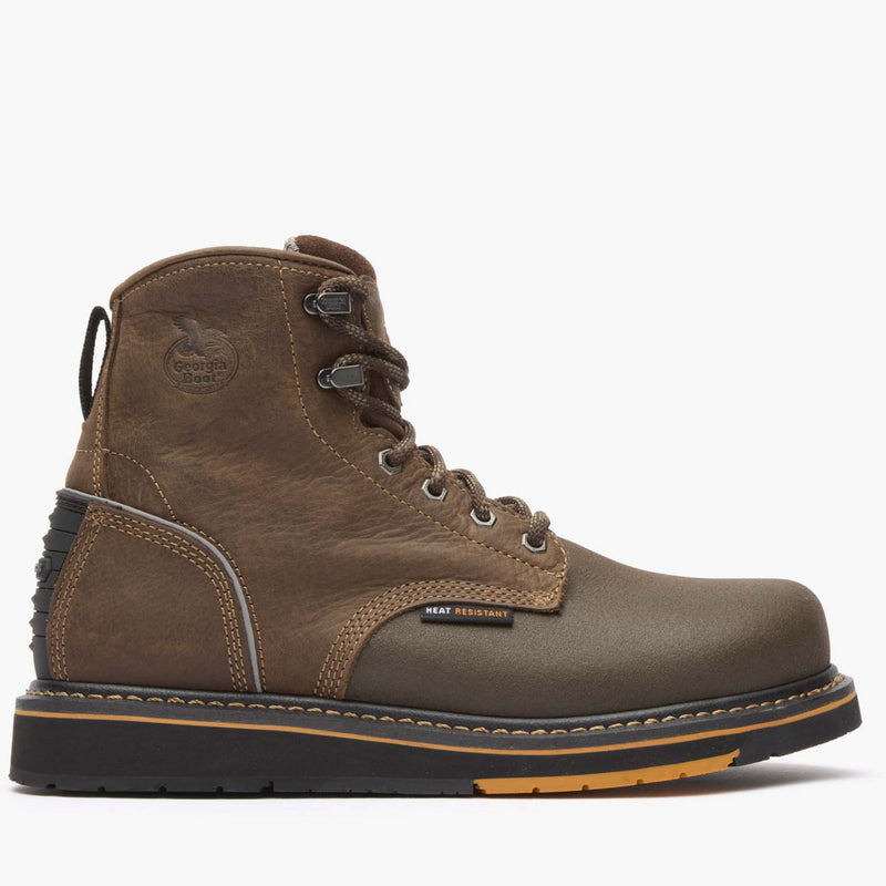 Georgia Boot AMP LT Power Wedge Composite Toe Work Boot - profile