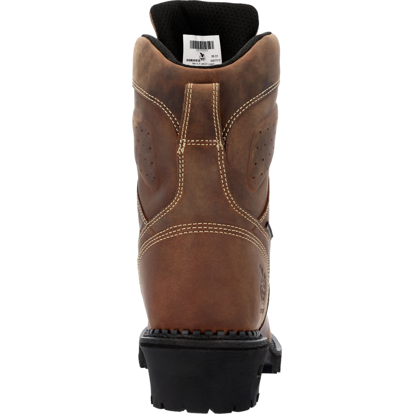 Georgia Boot Men's USA Scalloped Heel Waterproof Logger