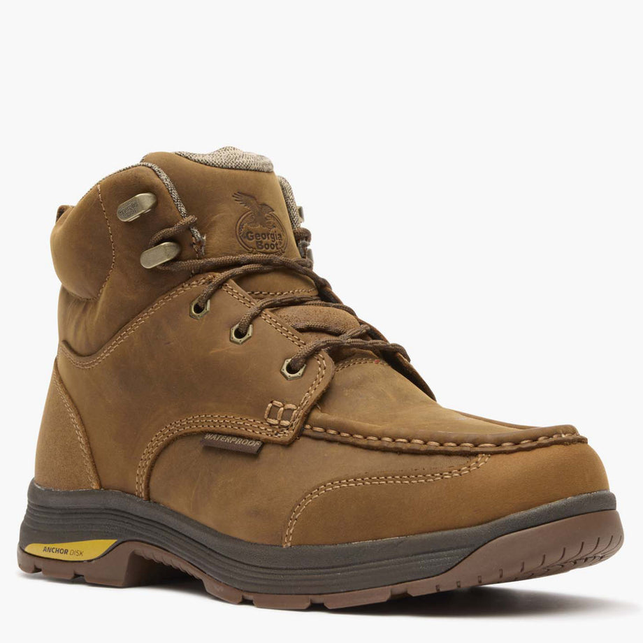 Georgia Boot Athens SuperLyte Moc-Toe Waterproof Work Boot - main
