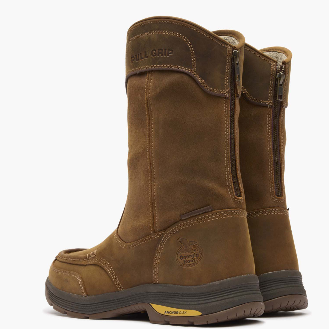 Georgia Boot Athens SuperLyte Waterproof Wellington Pull-On Boot
