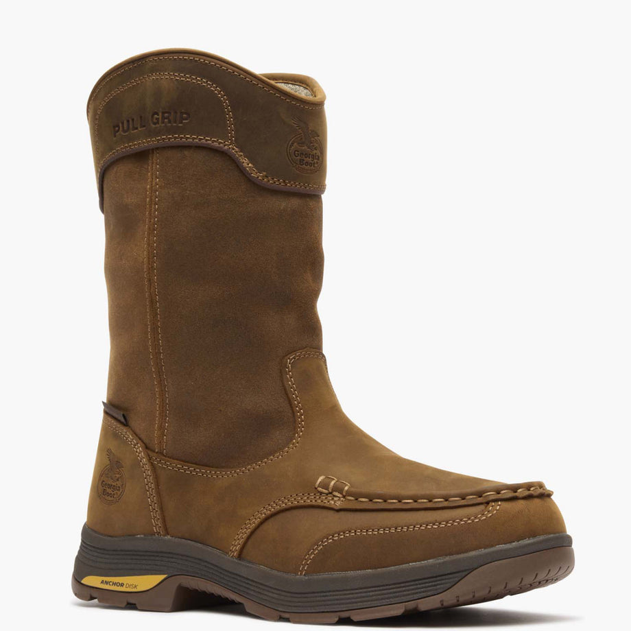 Georgia Boot Athens SuperLyte Waterproof Wellington Pull-On Boot - main