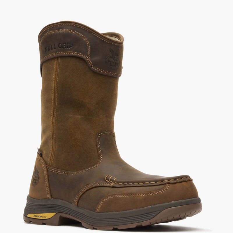 Georgia Boot Athens SuperLyte Alloy Toe Waterproof Wellington Pull-On - main