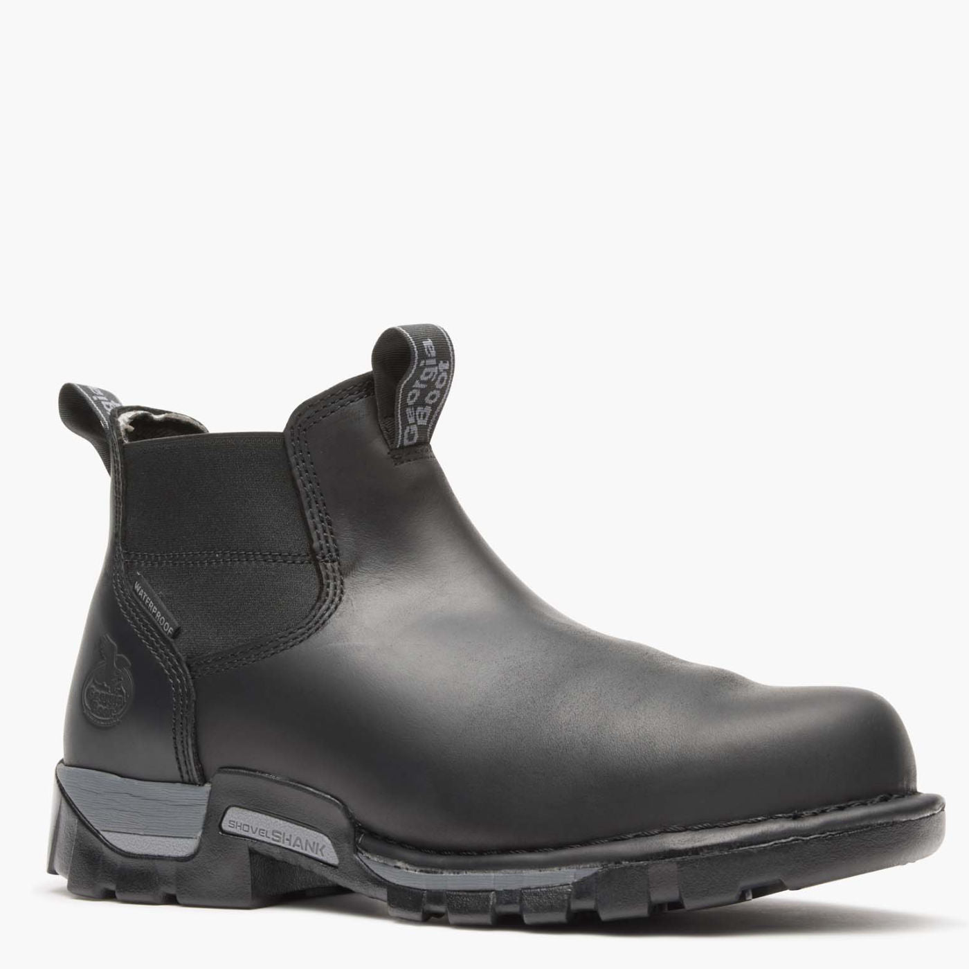 JillBee　アーコール2脚ー① Georgia Boot Eagle One Steel Toe Waterproof Chelsea Boot