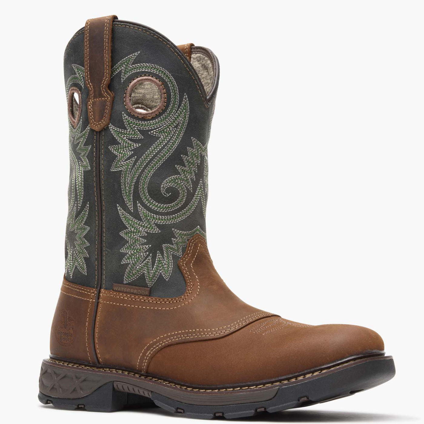 Georgia Boot Carbo-Tec FLX Waterproof Pull-on Work Boot