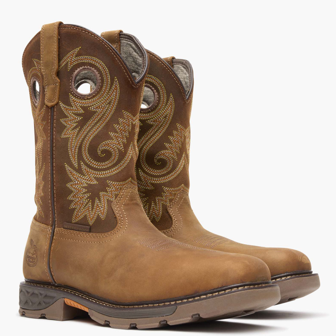 Georgia Boot Carbo-Tec FLX Alloy Toe Waterproof Pull-on Work Boot