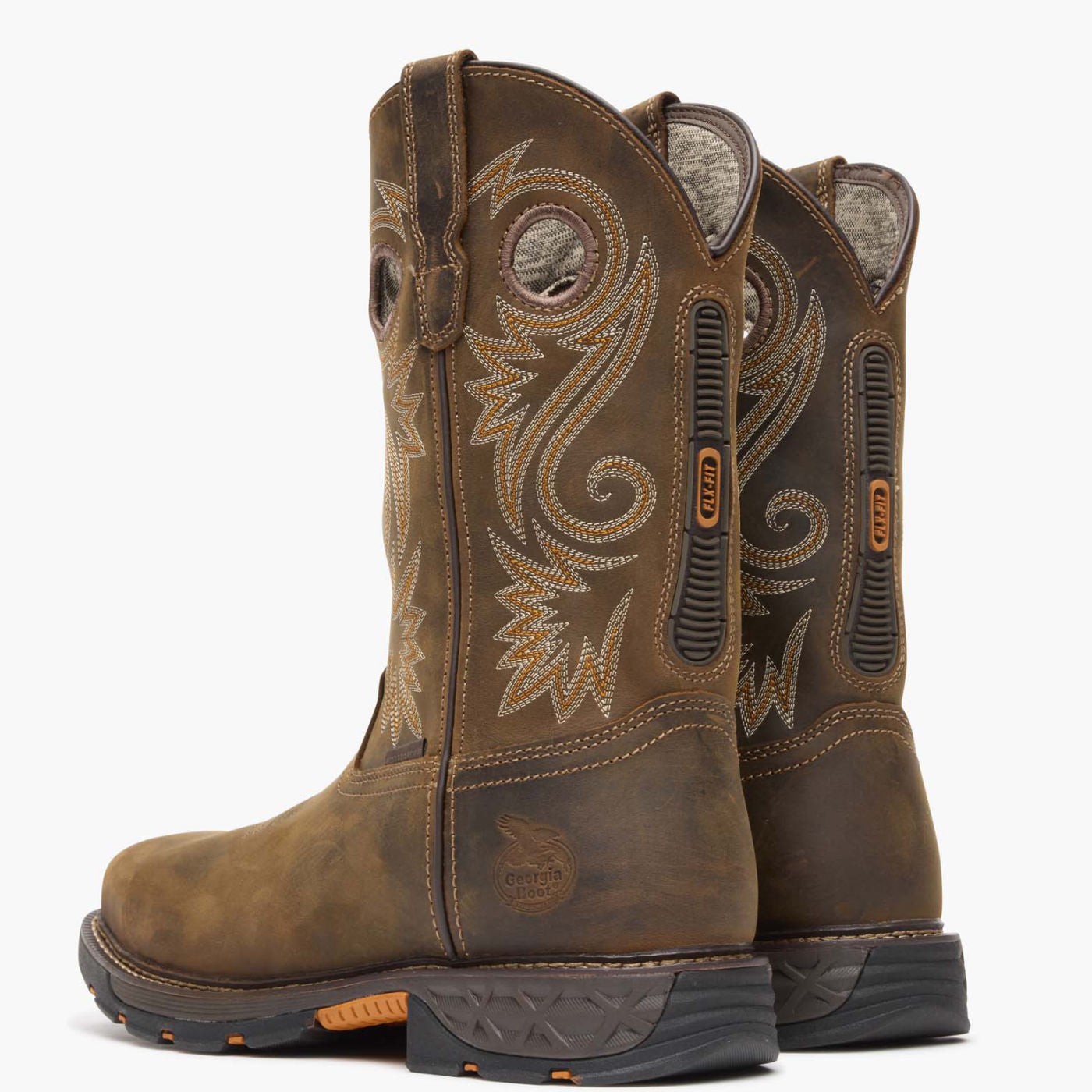 Georgia Boot Carbo-Tec FLX Alloy Toe Waterproof Pull-on Work Boot