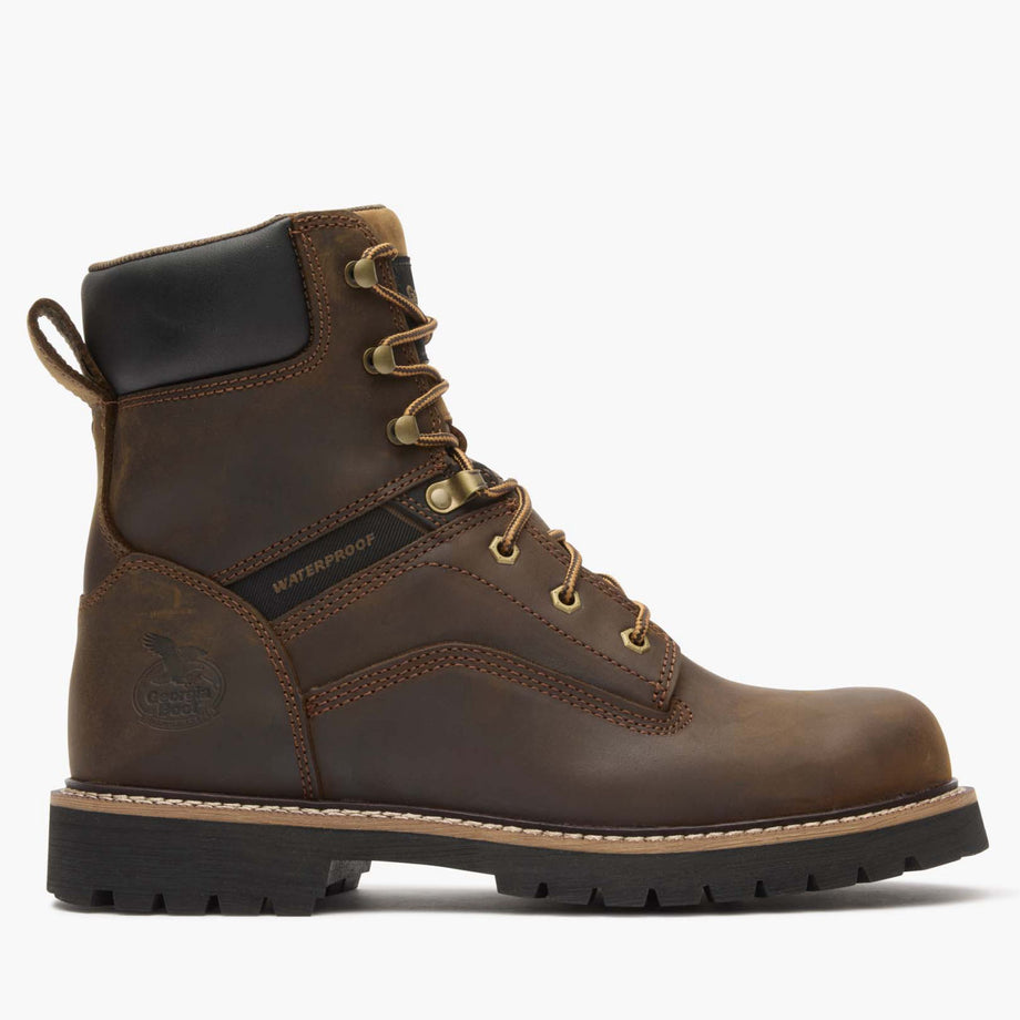 Georgia Boot Men's Core 37 Waterproof Work Boot - profile