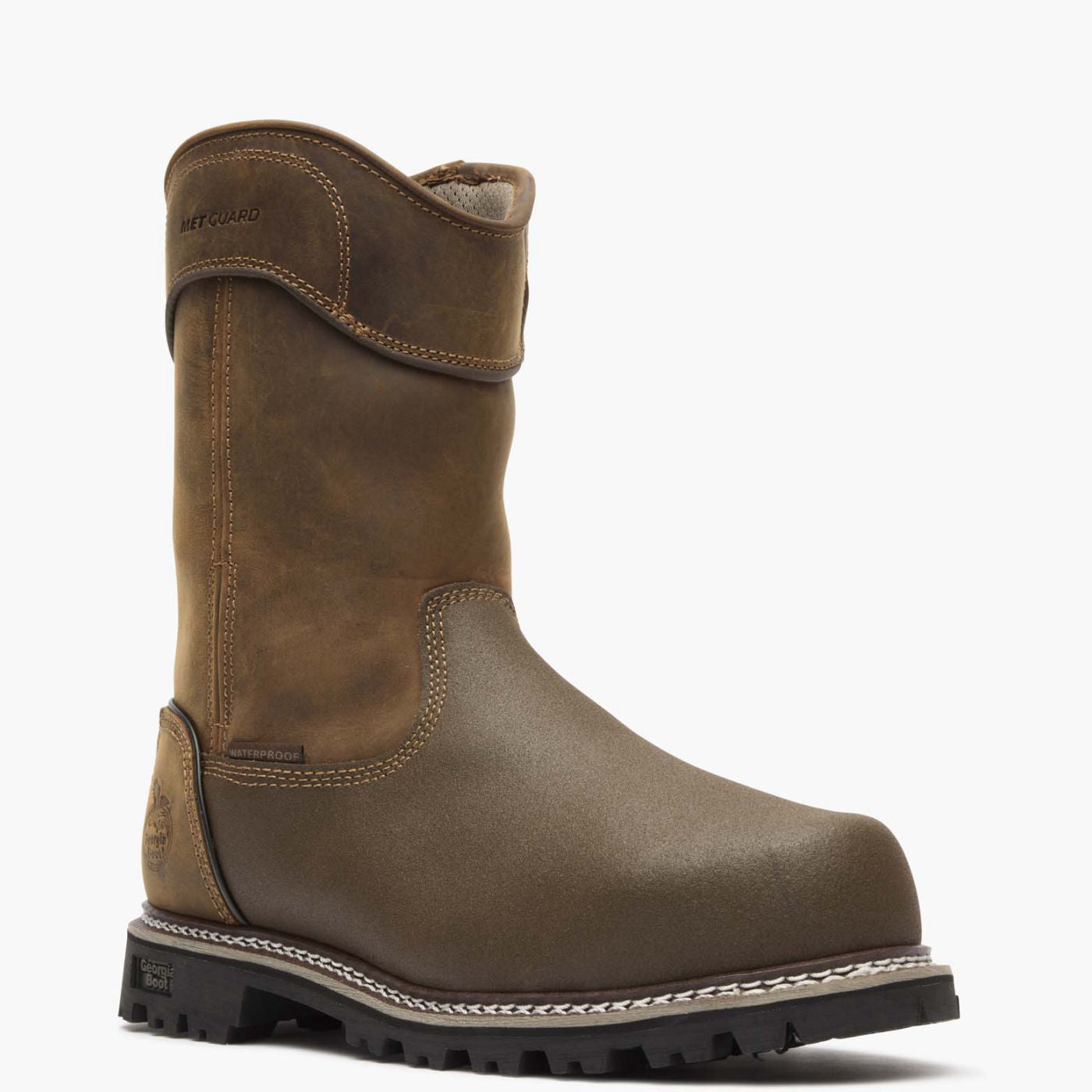 G-RAP【SHAG G】 Georgia Boot Men's Brute Met Guard Composite Toe Waterproof Work Boot