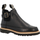 Georgia Boot Women's Black Buckle Chelsea Romeo - main