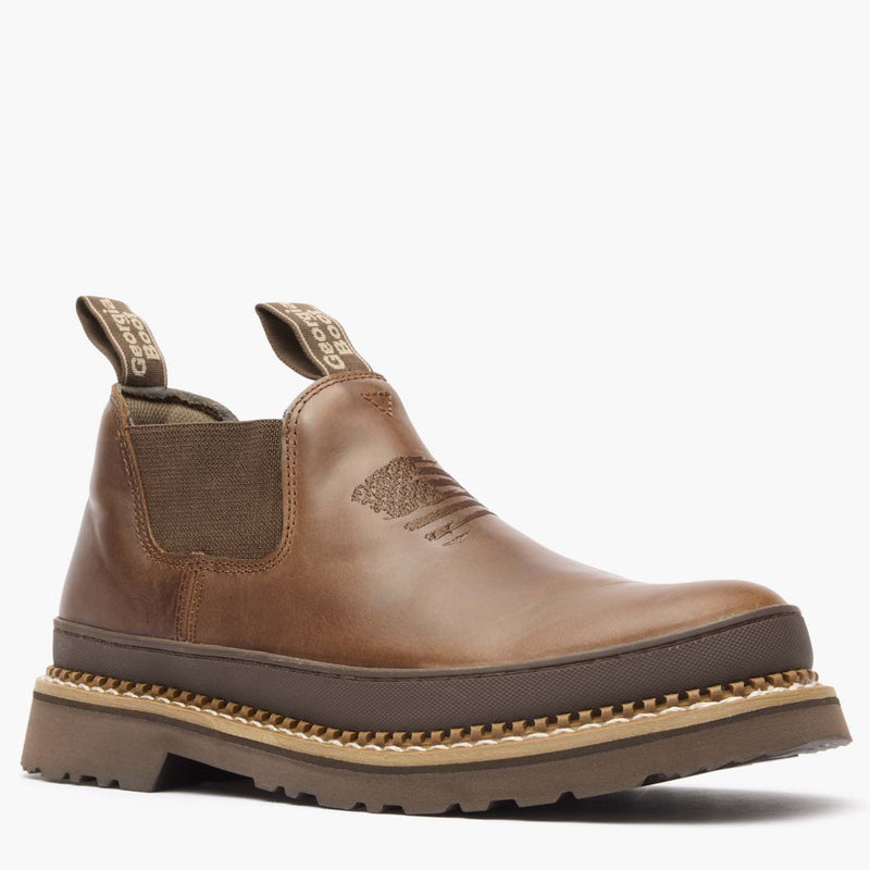 Georgia Boot Patriotic Brown Romeo Shoe - main