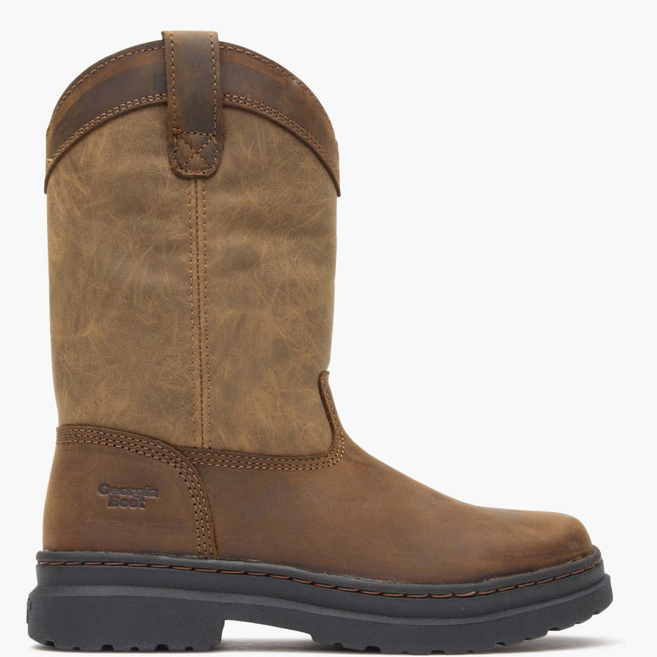 Georgia Boot Big Kids' Romeo SuperLyte Pull On Boot - profile