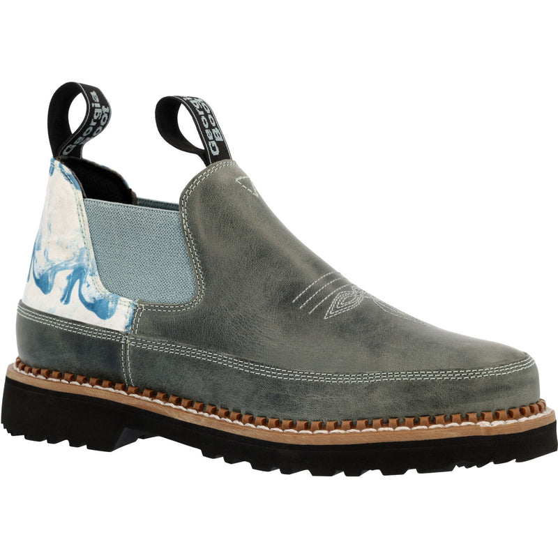 Georgia Boot Women's Blue Watercolor Romeo Shoe - main