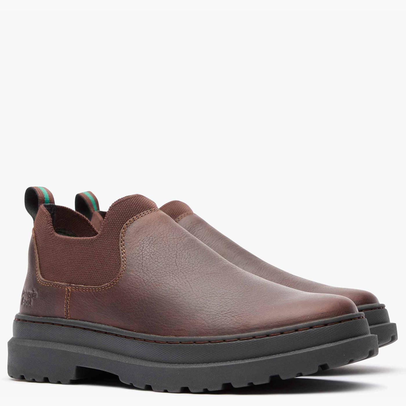 Georgia Boot Men's Romeo SuperLyte Shoe in Soggy Brown
