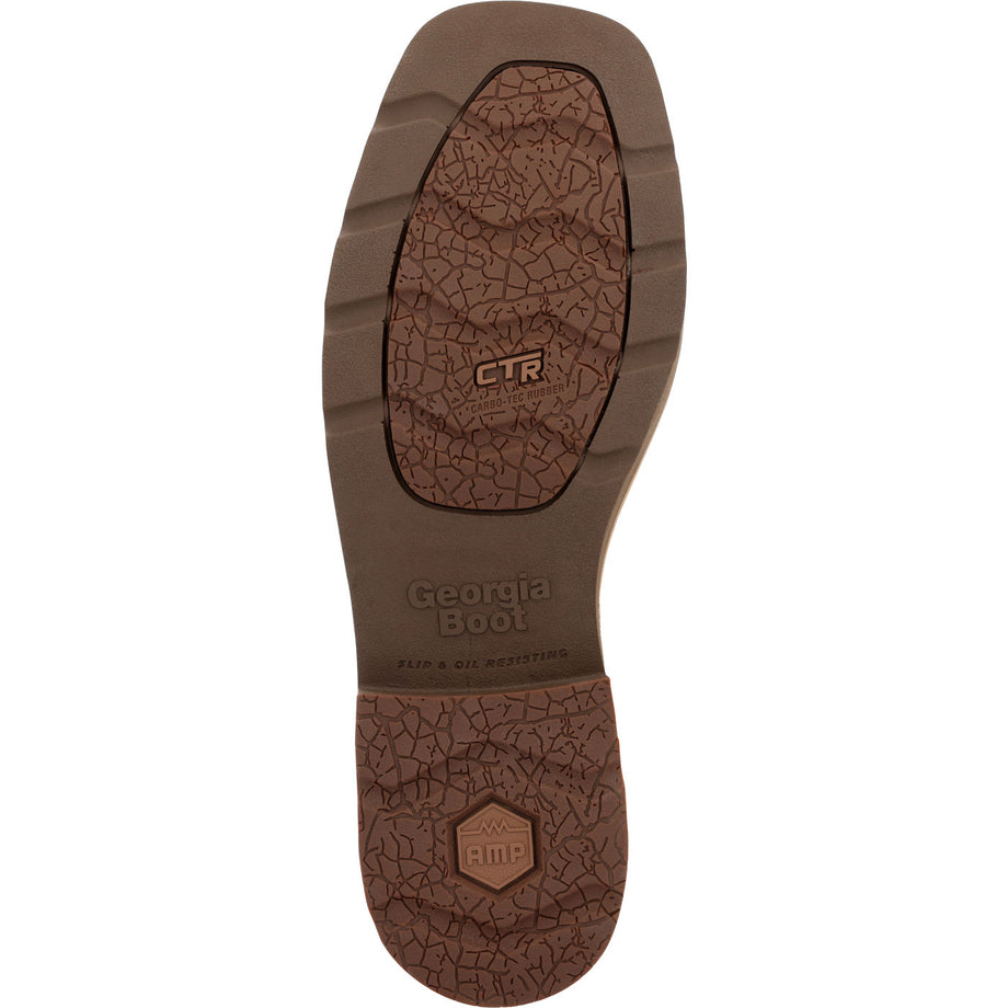 ""Georgia Boot Core 37 Western 11"" Pull On" - outsole"