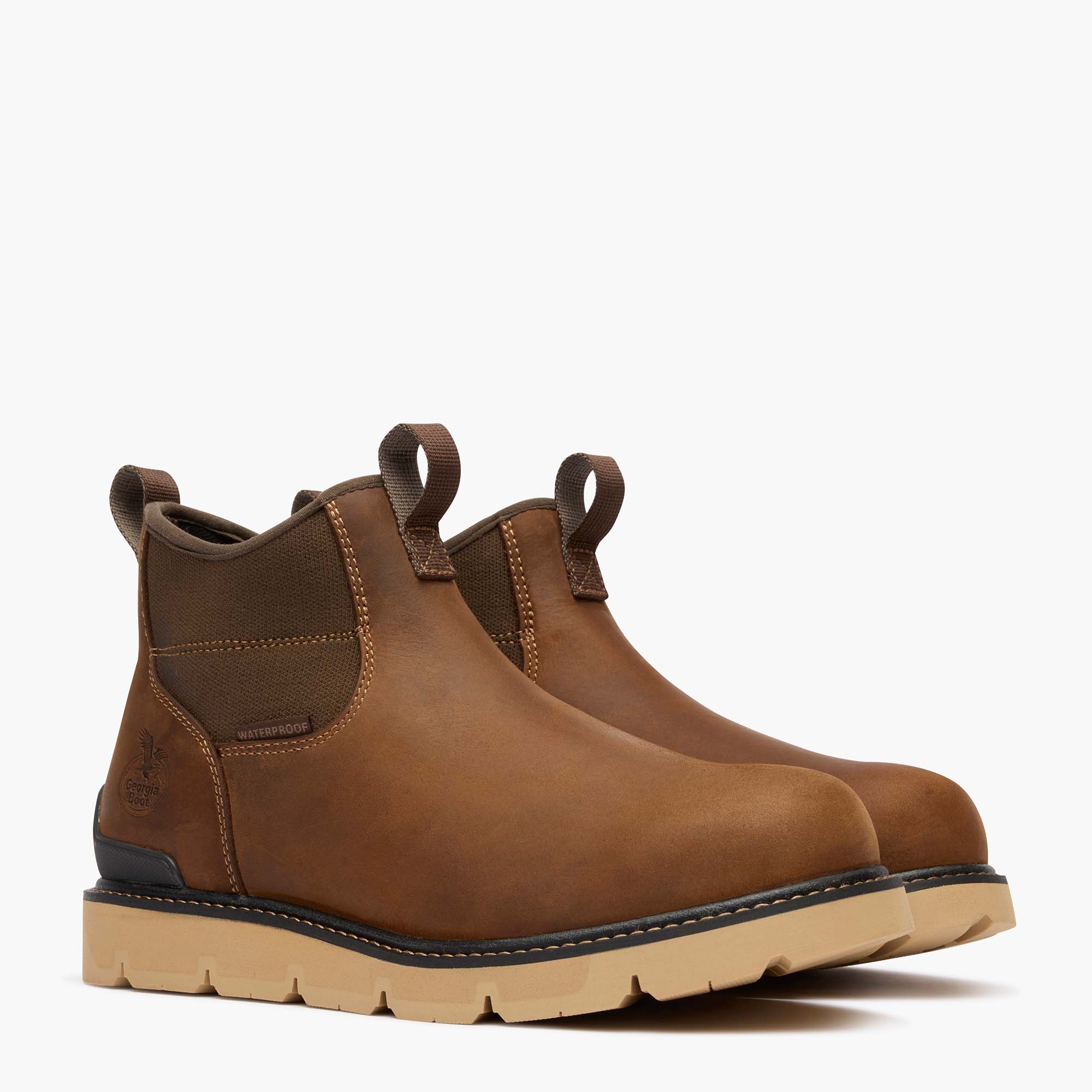 Georgia Boot Carbon Flex Wedge Chelsea Work Boot